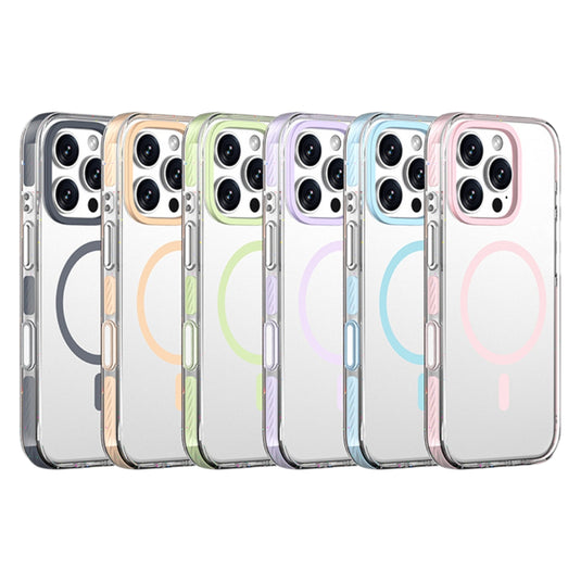 [Magsafe Compatible] Apple iPhone 16/Pro/Max - Transparent Anti-Drop Magnetic Protective Case