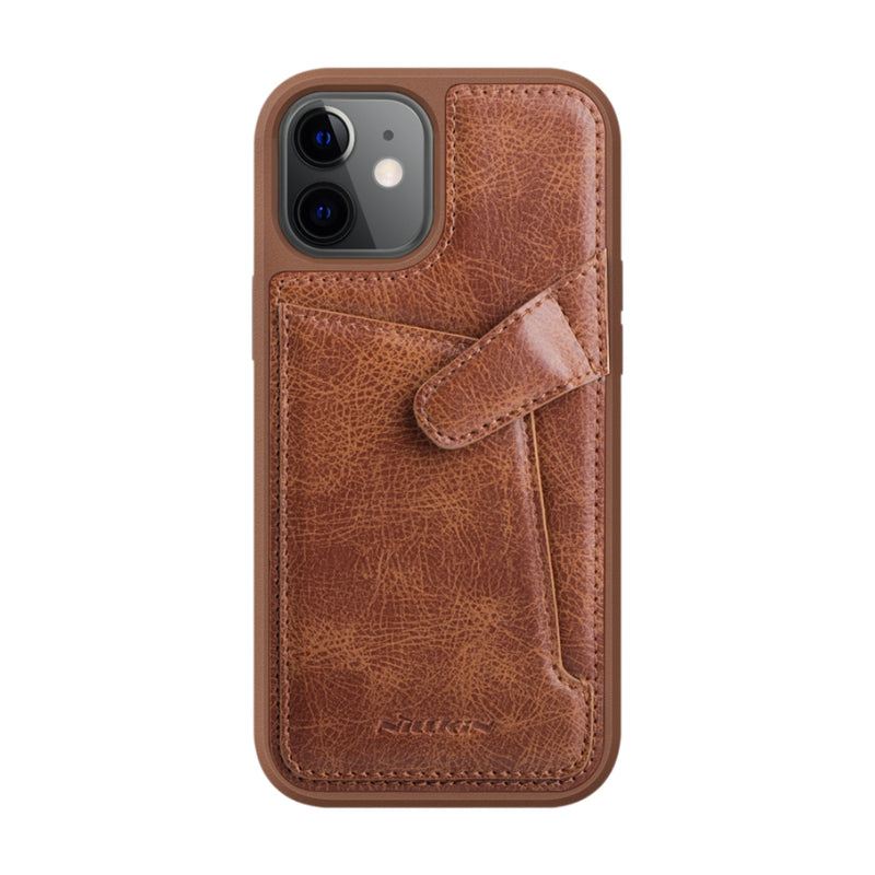 Load image into Gallery viewer, [With Card Slot] Apple iPhone 12 Mini - NILLKIN Aoge Series Shockproof Leather Case
