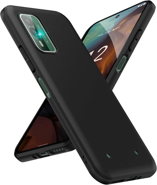 Nokia XR21 - Shield Thin Soft With Shock-Absorption Corners Shockproof Silicone TPU Matte Case