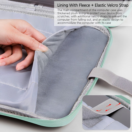 Apple iPad Pro 12.9-inch (2018/2020/2021/2022) Multi-functional 180° Opening Double-Layer Handbag Storage Bag - i-Station Mobile Phone & Electronic Device Repair and Accessories