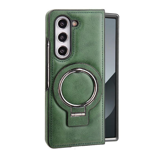 [Magsafe Compatible][Built-in Stand] Samsung Galaxy Z Fold7 - Business Casual Luxury Leather Stand Series Case