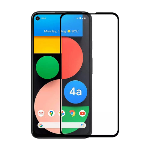 [9D Full Covered] Google Pixel 4a 5G - Tempered Glass Screen Protector