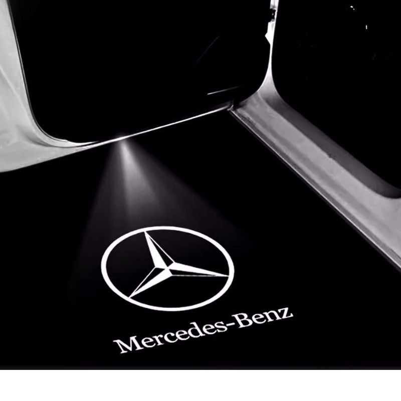 Load image into Gallery viewer, Mercedes-Benz S-Class Custom Dedicated Car Door Welcome Lights  &amp; LED Projector for S320L, S350L, S400, S450L, S500L Maybach (1 Pcs)
