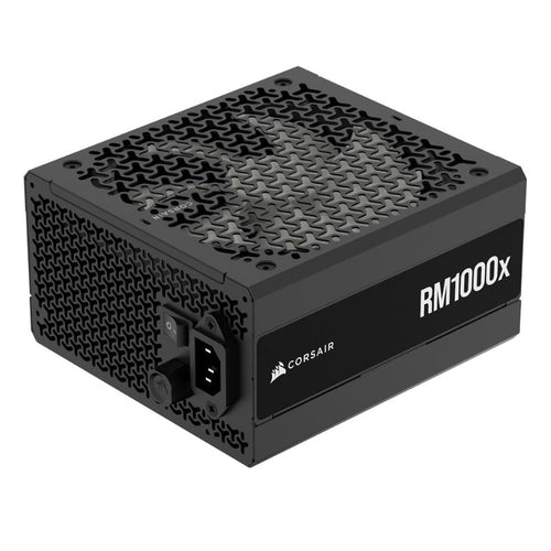 CORSAIR RM1000X 1000W Fully Modular Low-Noise ATX Power Supply – ATX 3.1 Compliant – PCIe 5.1 Support – Cybenetics Gold Efficiency – Native 12V-2x6 Connector – Black