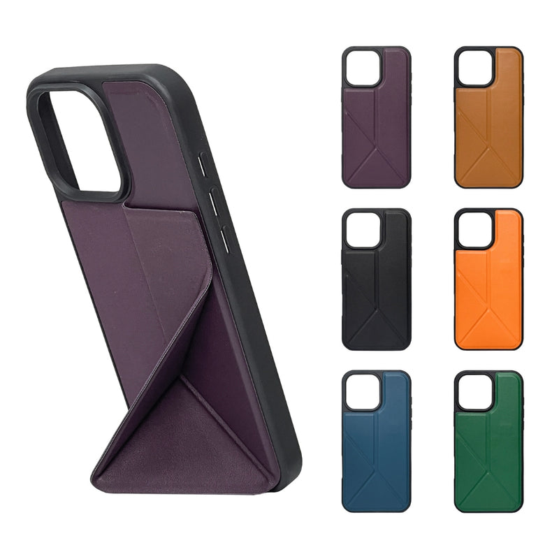 Load image into Gallery viewer, Apple iPhone 12/Pro/Max - Creative Invisible foldable Stand Phone Case
