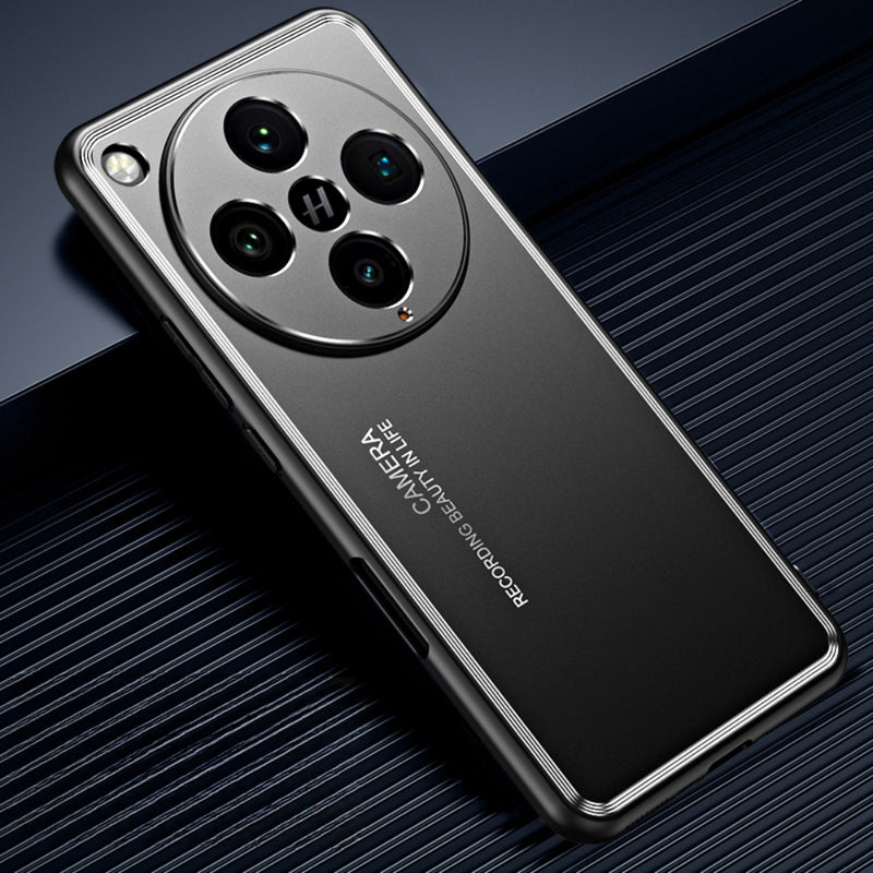 Load image into Gallery viewer, OPPO Reno12 / Pro - Metal Large Hole Lens Full Cover Soft Edge Anti Fall Case
