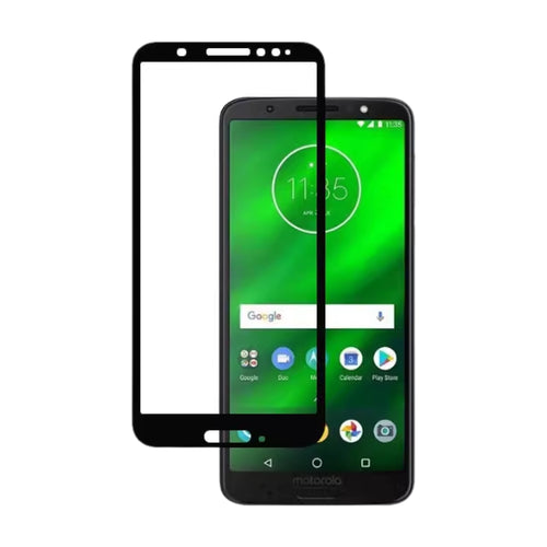 [Full Covered] Motorola Moto G6 - 9H Hardness HD Tempered Glass Screen Protector