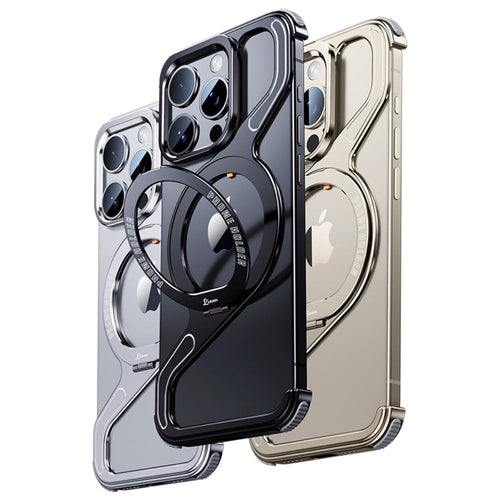 [Z-type metal bracket shell] Apple iPhone 14/Pro/Max - Magsafe Magnetic Phone Case