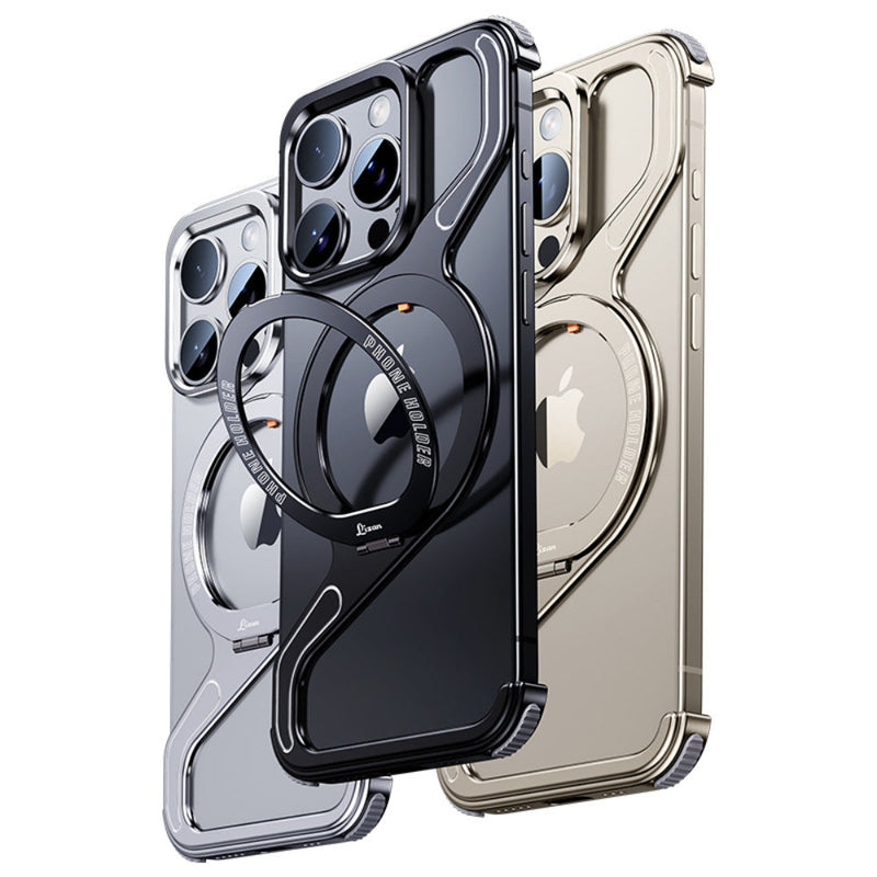 Load image into Gallery viewer, [Z-type metal bracket shell] Apple iPhone 13/Pro/Max - Magsafe Magnetic Phone Case
