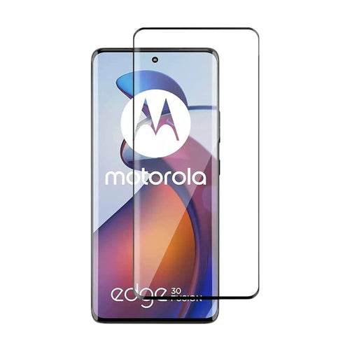 [Full Glue][HD] Motorola Moto S30 Pro - Full Covered Curved 9H Tempered Glass Screen Protective Protector