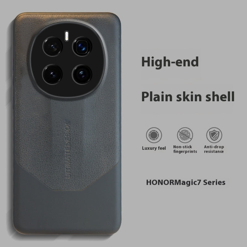 Load image into Gallery viewer, Honor Magic7/Pro - Matte Leather Full Cover Shockproof Protective Case
