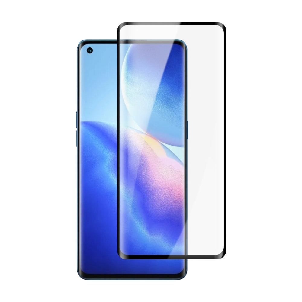 [Full Glue] OPPO Find X3 Neo / Reno5 Pro 5G - Full Covered Curved 9H Tempered Glass Screen Protective Protector - i-Station Mobile Phone & Electronic Device Repair and Accessories