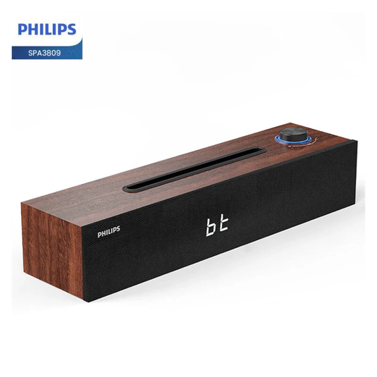 [SPA3809][Phone Stand] Philips Speaker Bluetooth 5.3 USB Dual Connection Methods Strip Shape