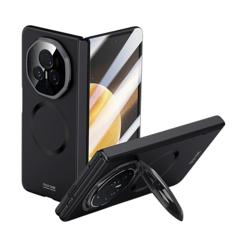 Load image into Gallery viewer, Honor Magic V3 - Magnetic Hinge Metal Ring Camera Stand Protective Case
