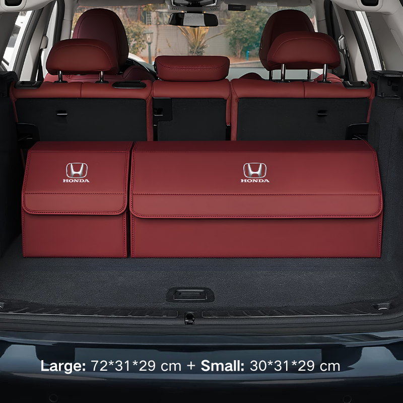 Load image into Gallery viewer, Honda Microfiber Leather Car Trunk Storage Box for Accord, CR-V, Avancier, XR-V, Civic, Vezel, Breeze
