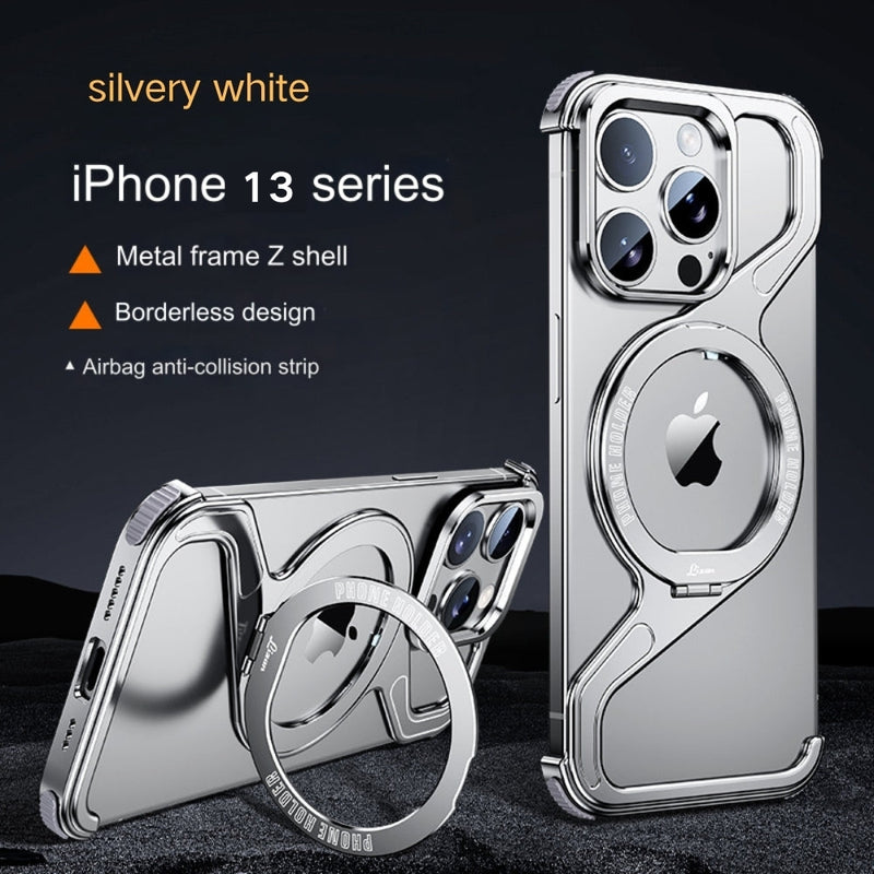 Load image into Gallery viewer, [Z-type metal bracket shell] Apple iPhone 13/Pro/Max - Magsafe Magnetic Phone Case
