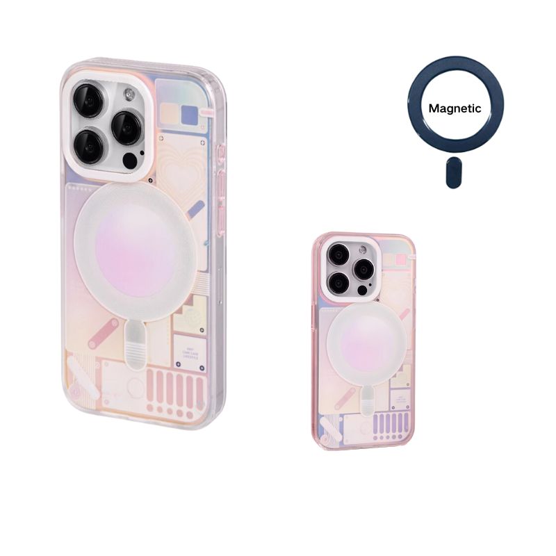 Load image into Gallery viewer, [Magsafe Compatible] Apple iPhone 13/Pro/Max - High Quality White Laser Fashion-Forward Series Case
