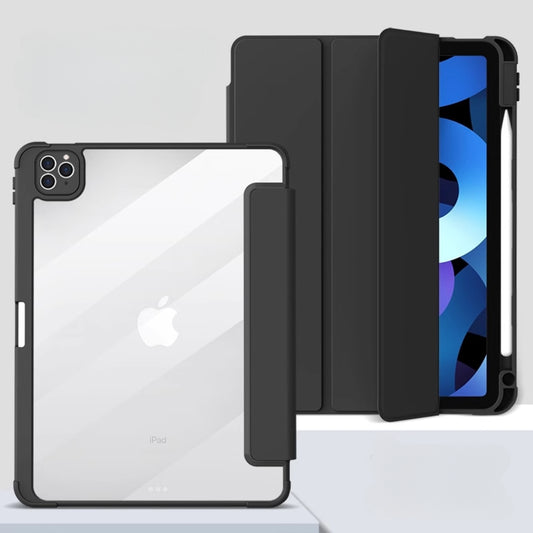 [With Pen Slot] Apple iPad Pro 12.9" 2018/2020/2021/2022 - TPU + Acrylic 2 in 1 Airbag Anti Drop Protective Case