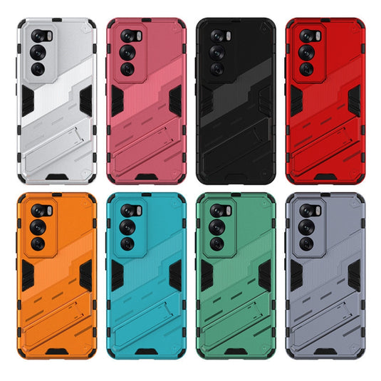 OPPO Reno11/Pro/F - Armored Style Shockproof Stand Phone Case