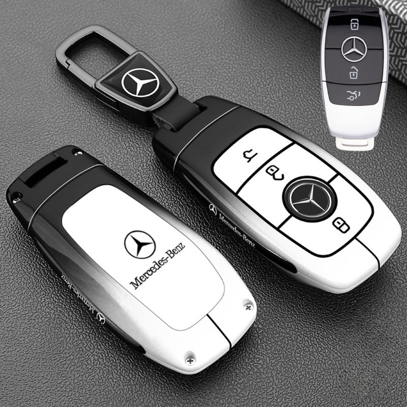 Load image into Gallery viewer, Mercedes Benz Stylish with Cool Shockproof Car Key Protective Case For Benz A, C, E, S, G-Class, GLA, GLB, GLC, GLE, GLS
