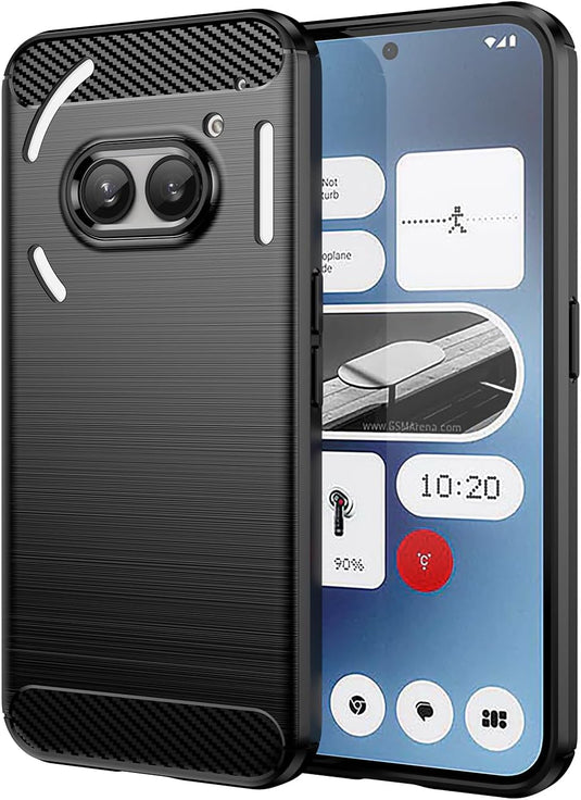 Nothing Phone 2a - Shield Shockproof Rugged Heavy Duty Case  With 2PC Tempered Glass Screen Protector