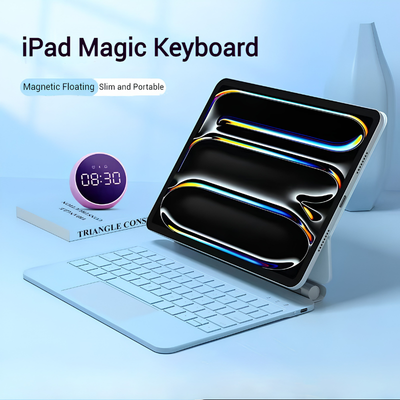 [With Touchpad][Magic Keyboard] Apple iPad Pro 11-inch M4/M5 (2024/2025) Smart Multi-Touch Trackpad Magnetic Wireless Keyboard Case With RGB Backlit - i-Station Mobile Phone & Electronic Device Repair and Accessories