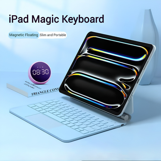 [With Touchpad][Magic Keyboard] Apple iPad Pro 11-inch M4/M5 (2024/2025) Smart Multi-Touch Trackpad Magnetic Wireless Keyboard Case With RGB Backlit - i-Station Mobile Phone & Electronic Device Repair and Accessories