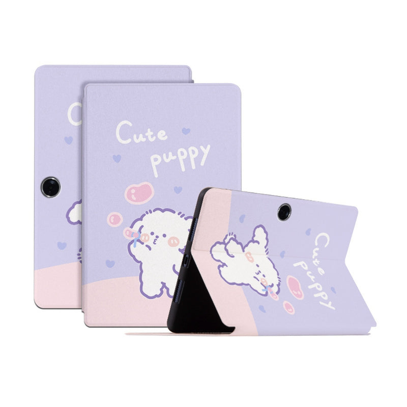 Load image into Gallery viewer, OPPO Pad Neo (OPD2302, OPD2303) - Cute Cartoon Pattern Magnetic Flip Stand Protective Case
