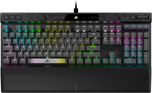 CORSAIR K70 MAX RGB Magnetic Mechanical Wired Gaming Keyboard – MGX Adjustable Switches, Simultaneous SOCD and Rapid Trigger, PBT Double-Shot Keycaps, Sound Dampening, 8000Hz Polling