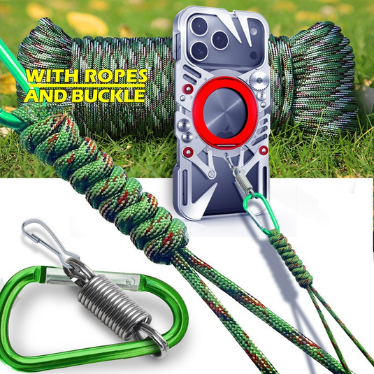 [With 360° Rotating Stand] Apple iPhone 17 Pro/Pro Max - Aluminum Alloy Metal Frame Shockproof Case