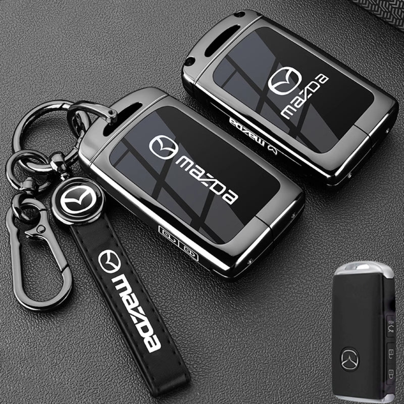 Load image into Gallery viewer, Mazda Zinc Alloy Car Key Protective Case For CX5, CX3, CX30, CX7, CX9, Mazda 2, 3, 6
