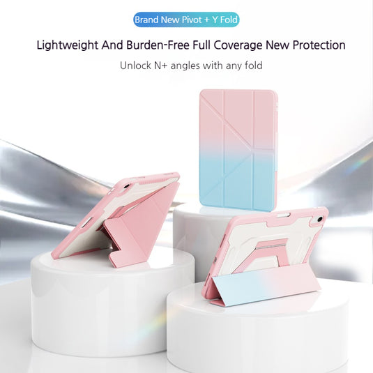 [Detachable][Built-in Stand] Apple iPad 10.9/11'' 10/11th Gen (2022/2025) Multi-Functional Shockproof Full Body Protective Cover