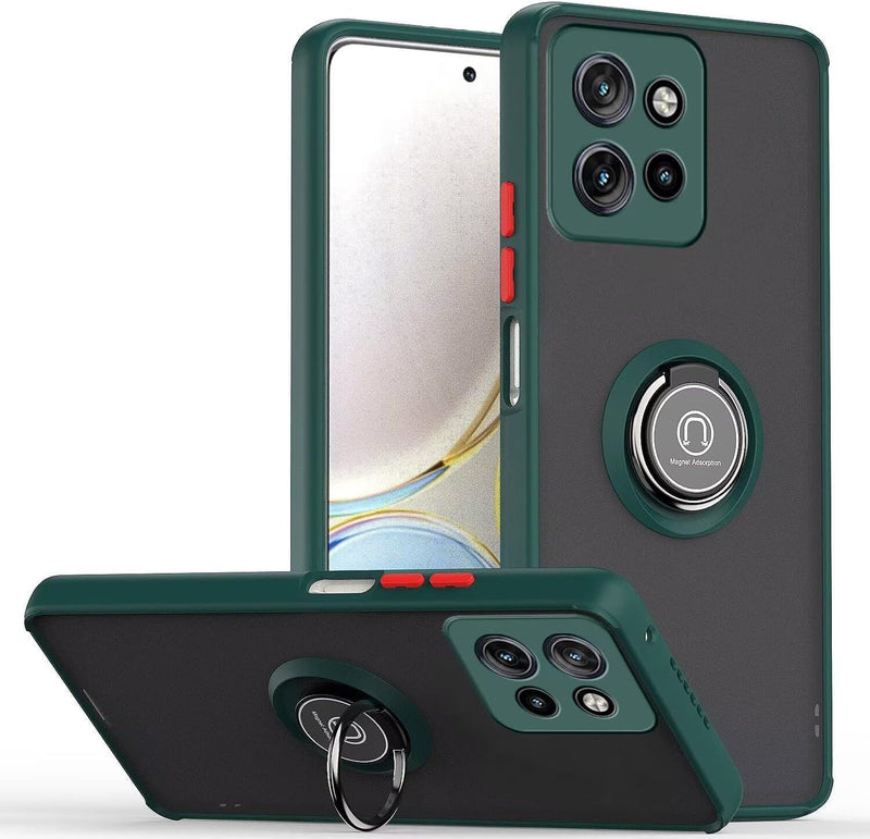 Load image into Gallery viewer, [Built-in Ring Kickstand] Motorola Moto Edge 50 Neo/S50/ThinkPhone 25 - Shockproof Heavy Duty Case With 2PC Tempered Glass Screen Protector
