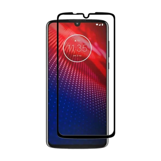 [Full Covered] Motorola Moto Z4 - 9H Hardness HD Tempered Glass Screen Protector