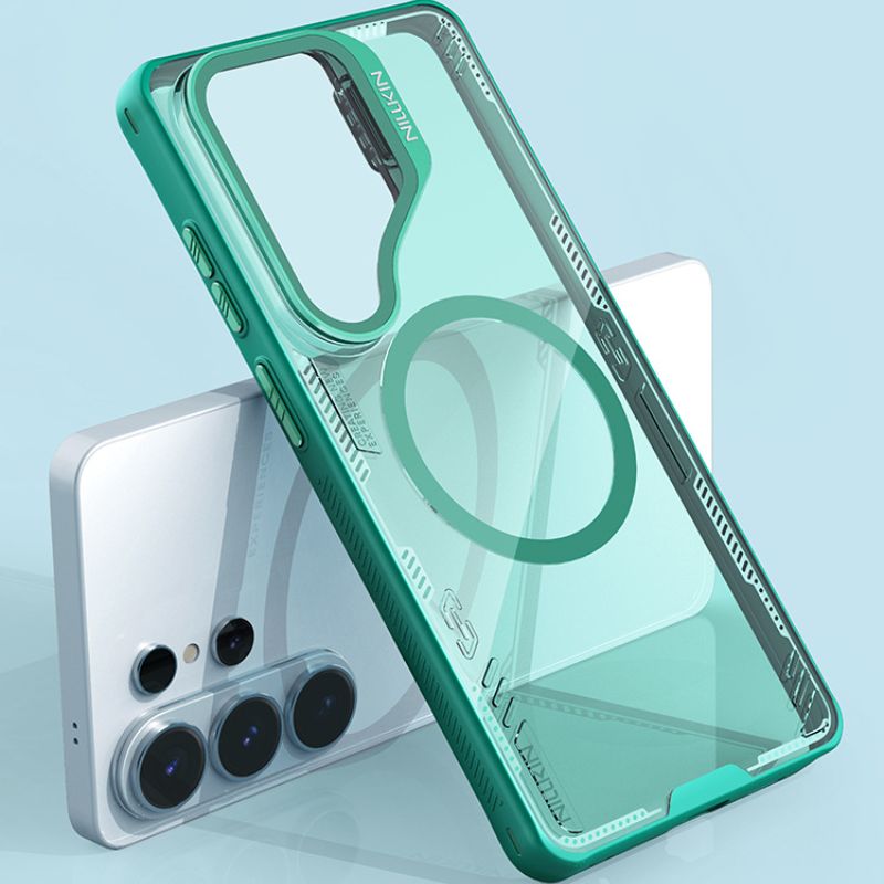 Load image into Gallery viewer, [Magsafe Compatible] Samsung Galaxy S26 Ultra - Nillkin Magnetic Protective Case with Transparent Lens Cover
