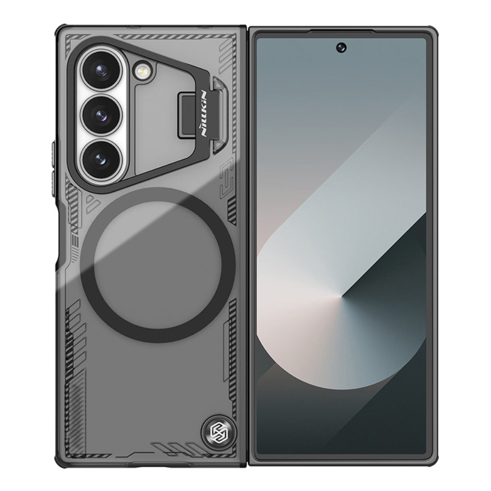 [With Lens Bracket] [Magsafe Compatible] Samsung Galaxy Z Fold 6(SM-F956) - Full Coverage Anti Drop Magnetic Fashion Protective Case - i-Station Mobile Phone & Electronic Device Repair and Accessories