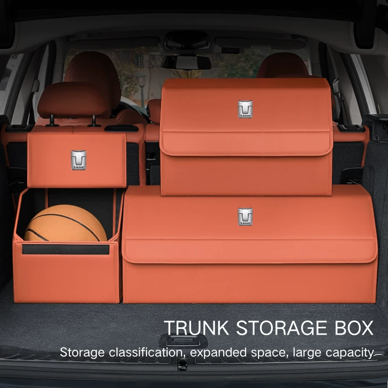 Load image into Gallery viewer, TANK Microfiber Leather Car Trunk Storage Box for 300, 400, 500, 700, 800
