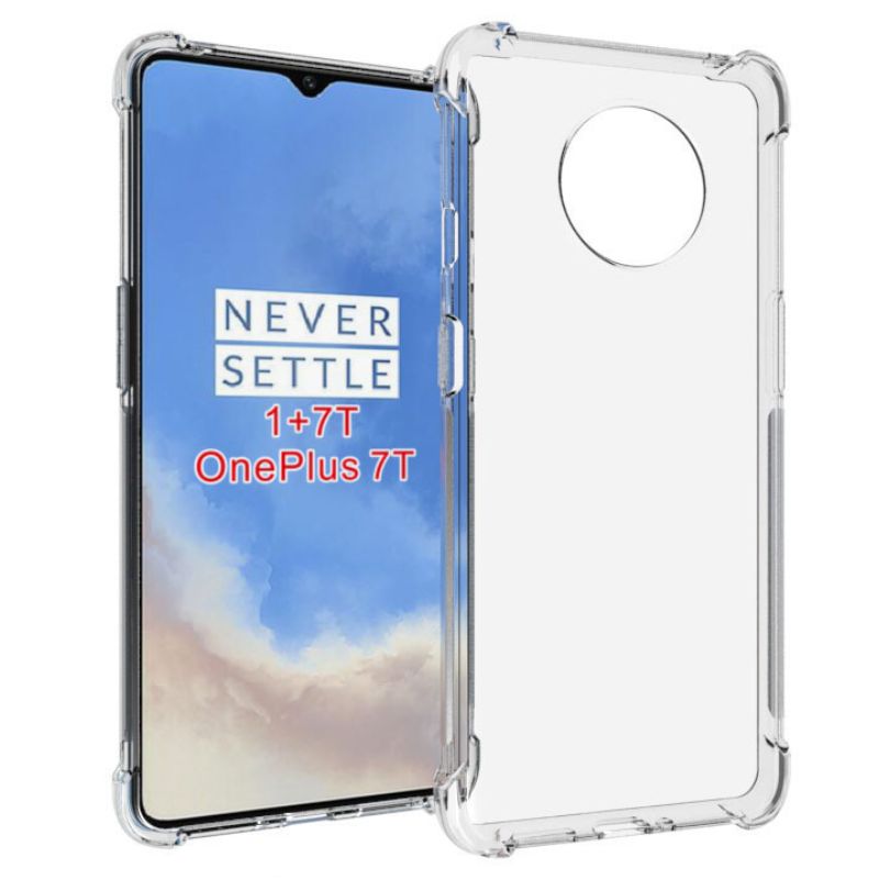 Load image into Gallery viewer, OnePlus 1+7T - AirPillow Cushion Transparent Soft Clear TPU Four Corners Protective Case With 2PC 9H Tempered Glass Screen Protector
