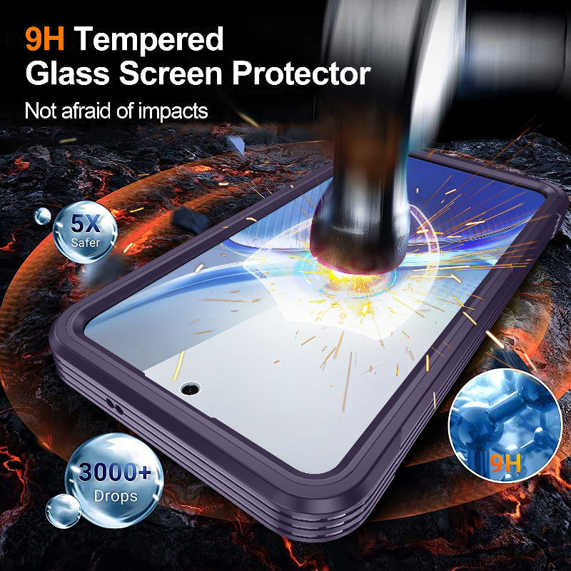 Load image into Gallery viewer, [FS Series][MagSafe Compatible] Samsung Galaxy S26 FE - Transparent Full Covered Waterproof Shockproof Armor Case
