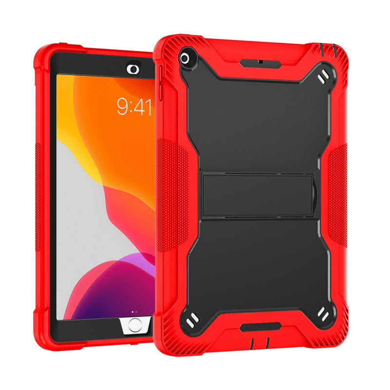 Load image into Gallery viewer, Apple iPad 10.2&quot; 7th/8th/9th (2019/2020/2021) - PC + Silicone 360 Degree Full Body Protective Stand Case
