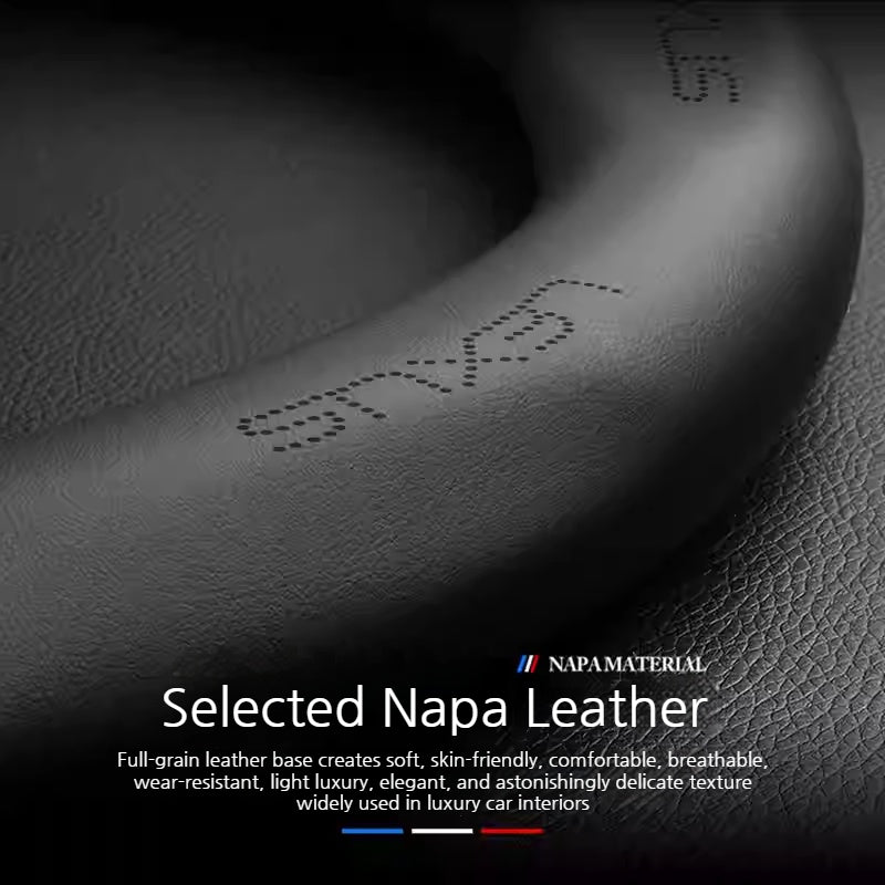 Load image into Gallery viewer, Lexus Leather &amp; Carbon Fiber Car Steering Wheel Covers for Lexus ES200, ES300H, RX350, NX200, UX260
