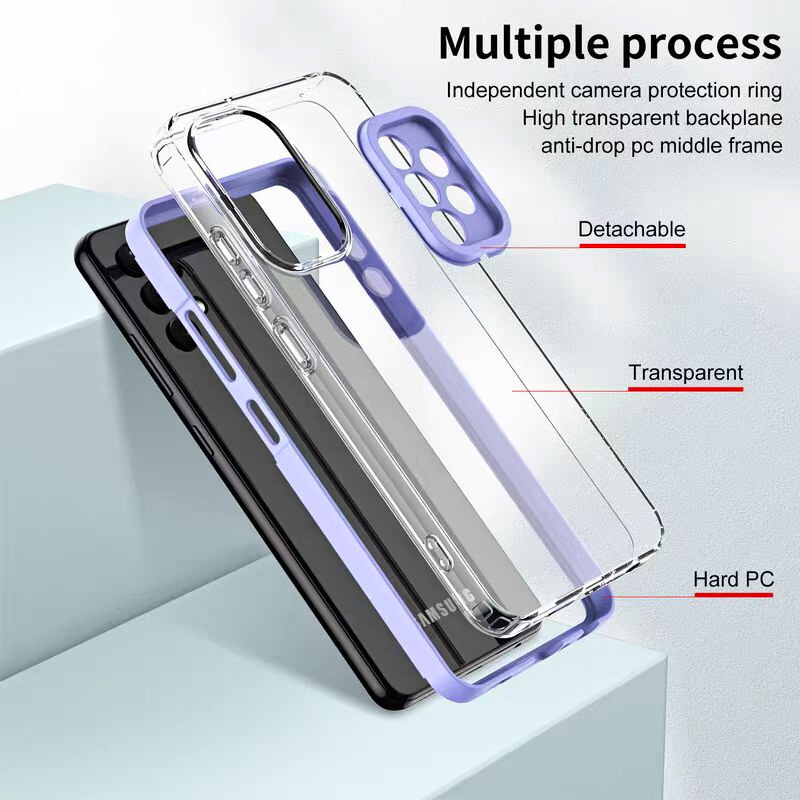 Load image into Gallery viewer, Samsung Galaxy S24 SM-S921/Plus SM-S926/Ultra SM-S928 Transparent Airbag Shockproof Essentials Case
