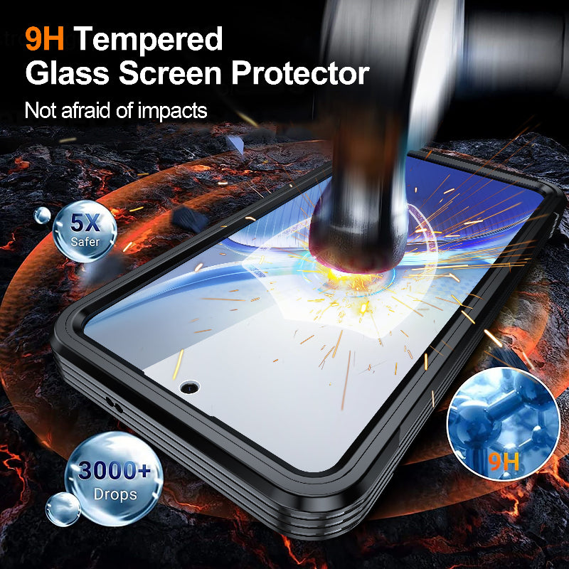 Load image into Gallery viewer, [FS Series][MagSafe Compatible] Samsung Galaxy S26 FE - Transparent Full Covered Waterproof Shockproof Armor Case
