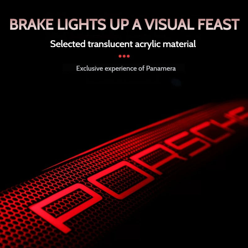 Load image into Gallery viewer, Porsche High-Level Brake Light Cover Trim Sticker For Cayenne, Macan &amp; Panamera - Exterior Styling Upgrade - i-Station Mobile Phone &amp; Electronic Device Repair and Accessories
