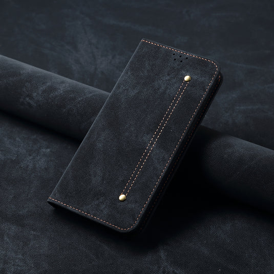 [With Card Slot] Nothing Phone (3a)/Pro - Denim Texture Shockproof Stylish Wallet Series Case - i-Station Mobile Phone & Electronic Device Repair and Accessories