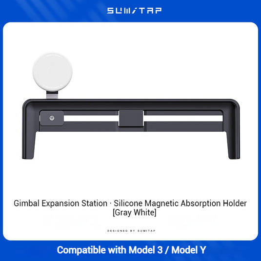 Tesla Car-Specific Model 3/Y For Silicone Magnetic MagSafe Sliding Car Screen Mount - i-Station Mobile Phone & Electronic Device Repair and Accessories
