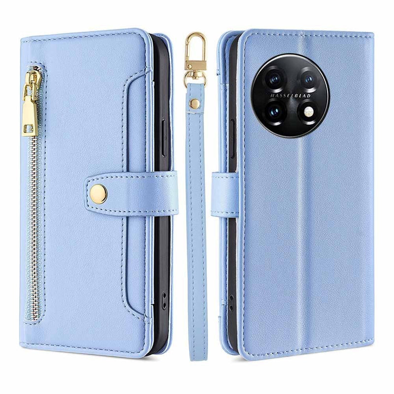 Load image into Gallery viewer, [Built-in Card Slot][With Lanyard]  OnePlus Nord 4 Leather Flip Shockproof Wallet Series Case
