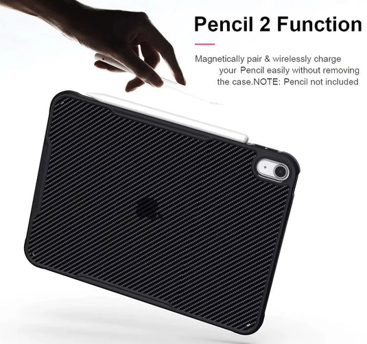 Apple iPad Mini 5 7.9'' 5th Gen (2019) Premium Carbon Fiber Shockproof Tablet Case