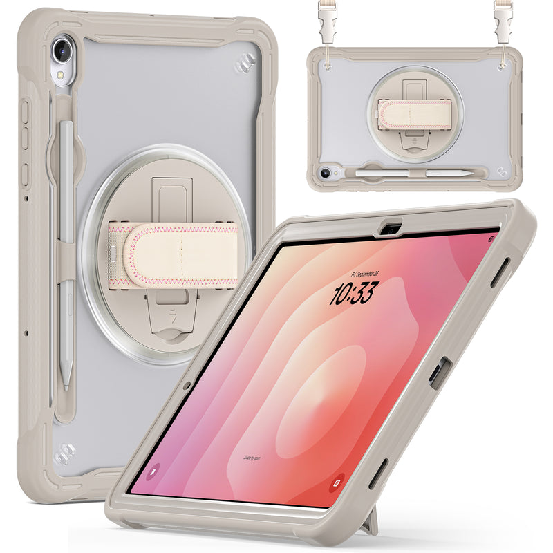 Load image into Gallery viewer, [Built-in Stand] Samsung Galaxy Tab S11 (2025) 11&quot;360° Rotatable EVA Protection with Hand Strap
