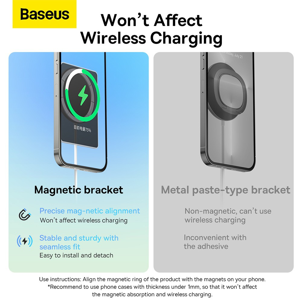 Baseus Foldable Magnetic Bracket - i-Station Mobile Phone & Electronic Device Repair and Accessories